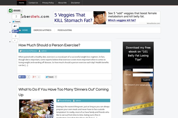 BlogsTrend theme site design template sample