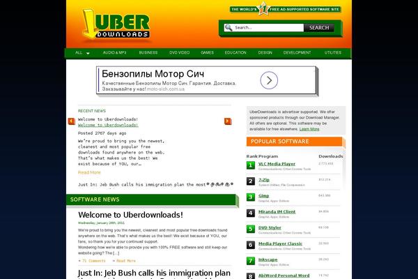 Site using Slidedeck plugin