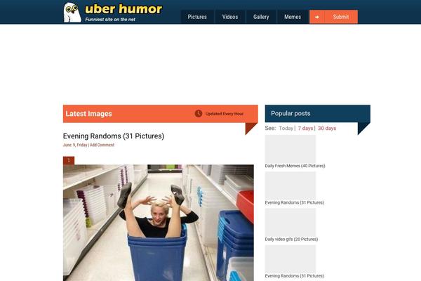 Site using Sharebar plugin