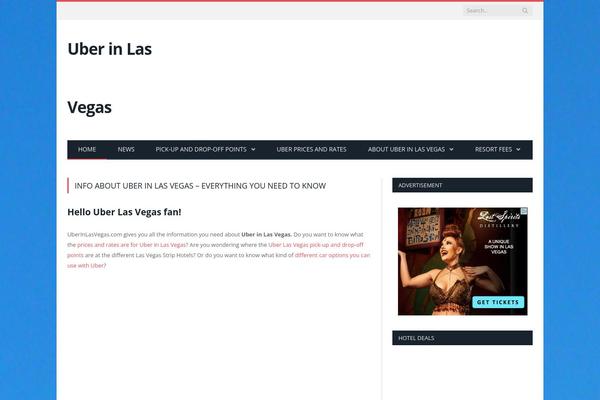 Site using Awesome Weather Widget plugin