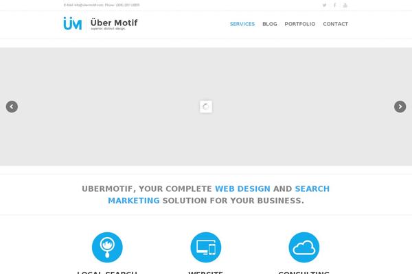 Purity theme site design template sample