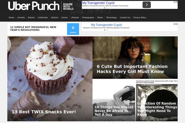 uberblog theme websites examples