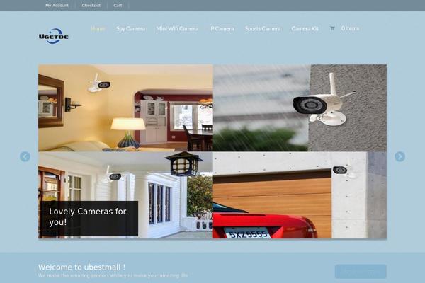 Argentum theme site design template sample