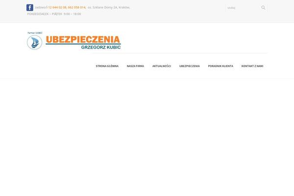 Insurance-agency theme site design template sample