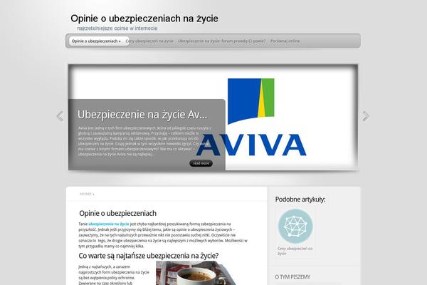 TheProfessional theme site design template sample