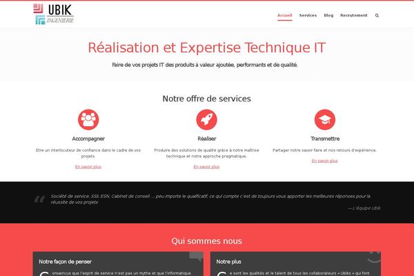 ubik-ingenierie.com site used Minicorp
