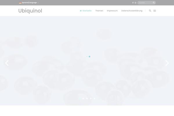 Ultima theme site design template sample