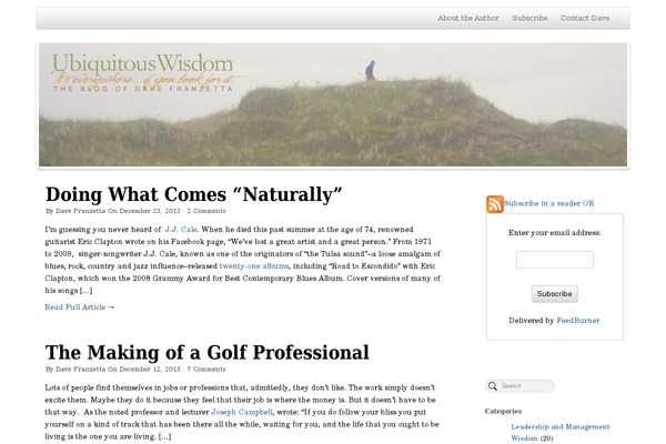 PageLines theme site design template sample