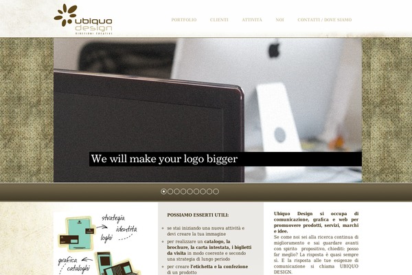 ubiquodesign.it site used Creative Juice