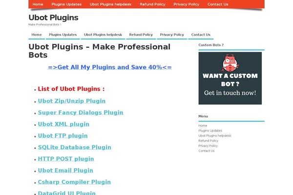 MesoColumn theme site design template sample