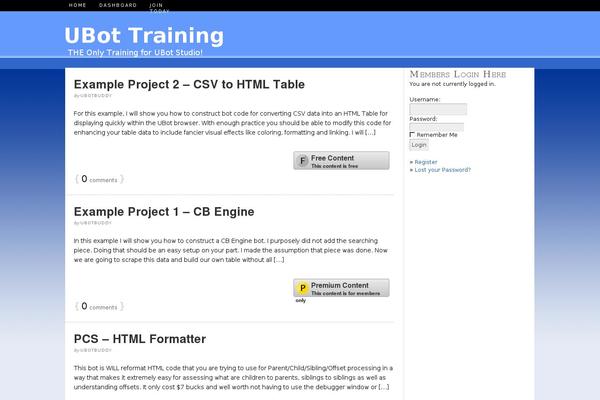 Site using Wishlist-comment-headings plugin