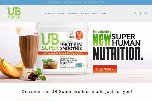 Site using Storefront-product-hero plugin