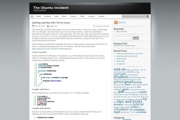 Site using SyntaxHighlighter Evolved plugin