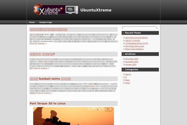 LeetPress theme site design template sample