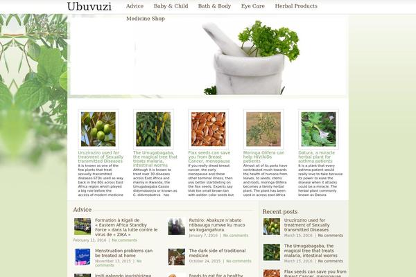 Site using WordPress Content Slide plugin
