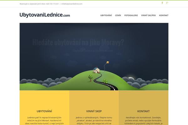 Webly theme site design template sample