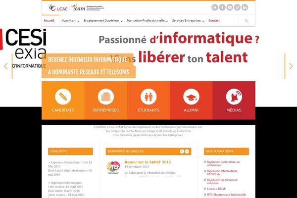 Site using Sticky-social-icons plugin