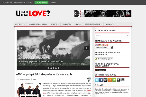 ucallthatlove.com site used Ledgy