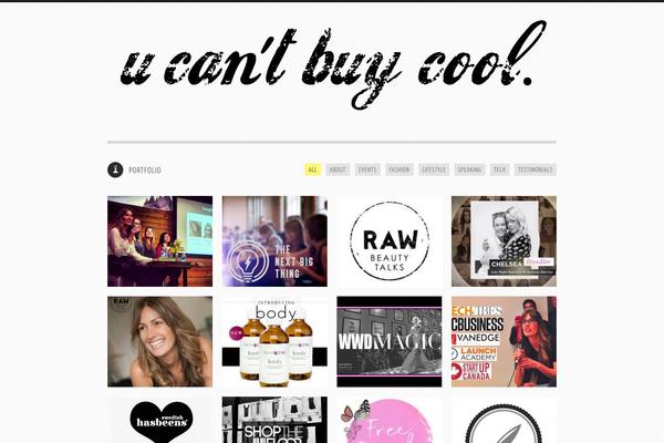 Yin & Yang theme site design template sample