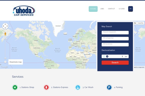 Business Finder theme site design template sample