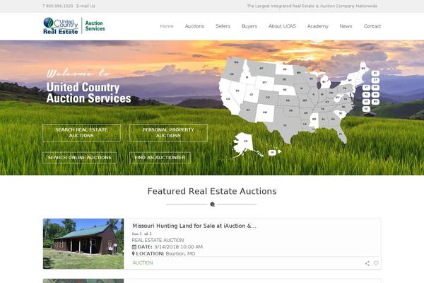 Site using Usahtmlmap plugin