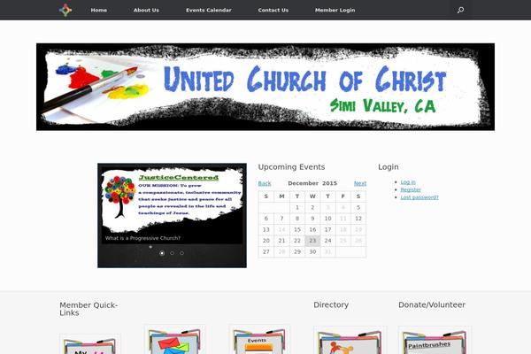 Vantage theme site design template sample