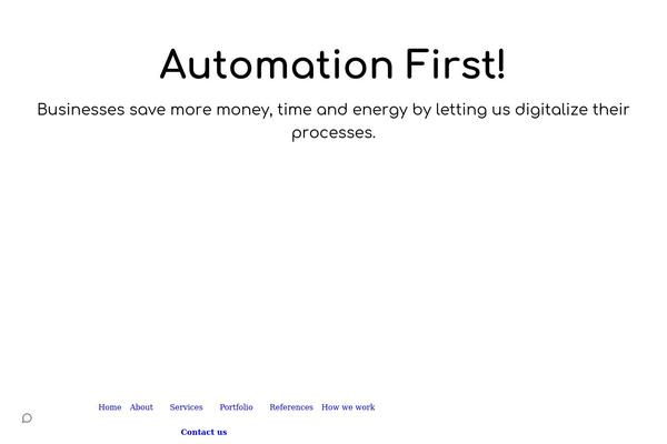 Falco theme site design template sample
