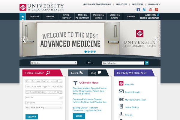 uchealth theme websites examples