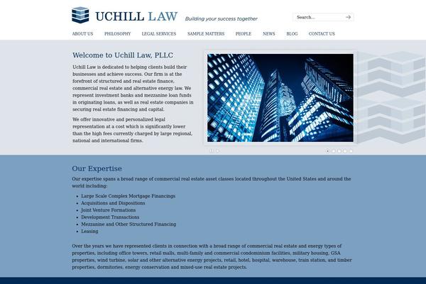 U Design Child theme site design template sample