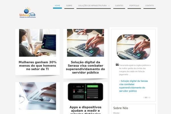 Hoxa theme site design template sample