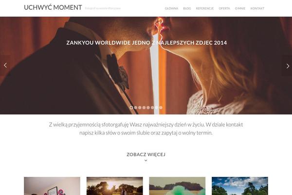 Asher theme site design template sample