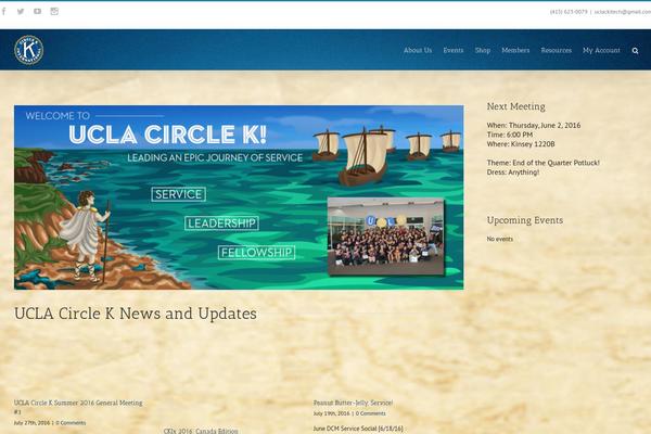 Site using Events Manager plugin