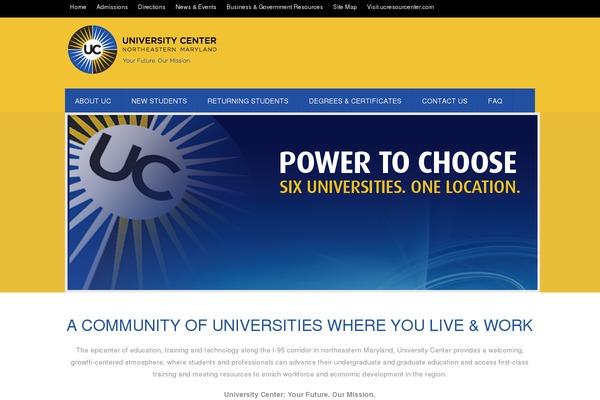 ucmaryland.com site used Jasper