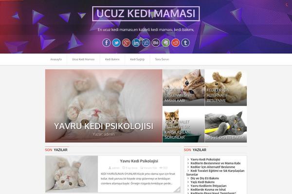 EccePure theme site design template sample