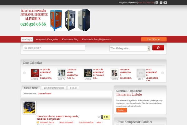 ClassiPress theme site design template sample