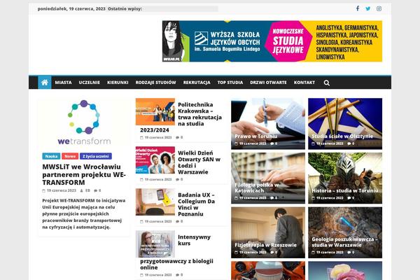 Site using Advanced-post-block plugin