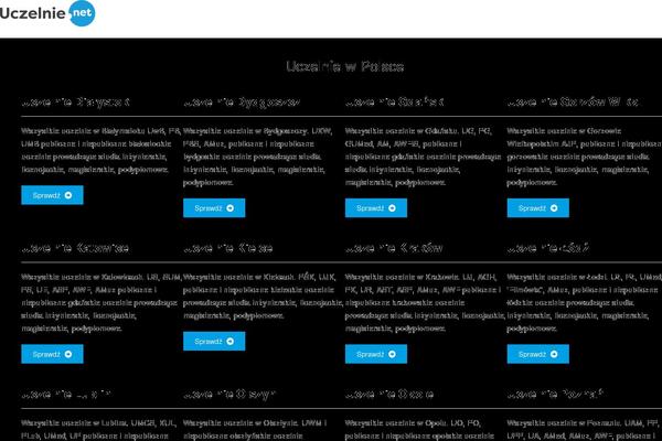 Site using Elementor plugin
