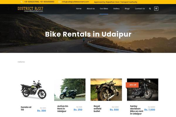 Traveltour-child theme site design template sample