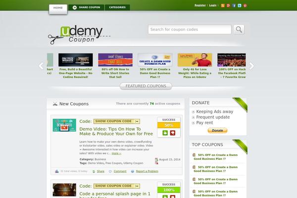 Clipper theme site design template sample