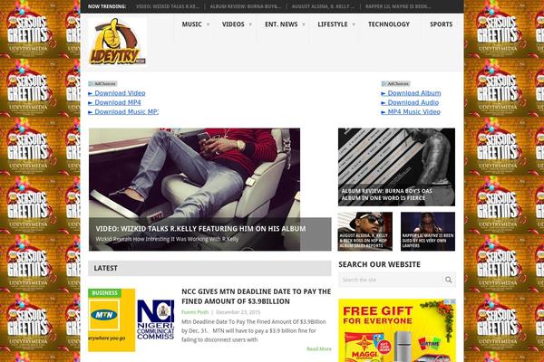 Site using Cubeportfolio plugin