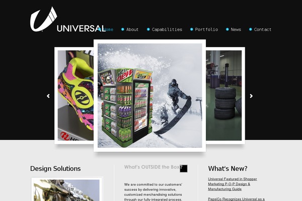SKT White theme site design template sample