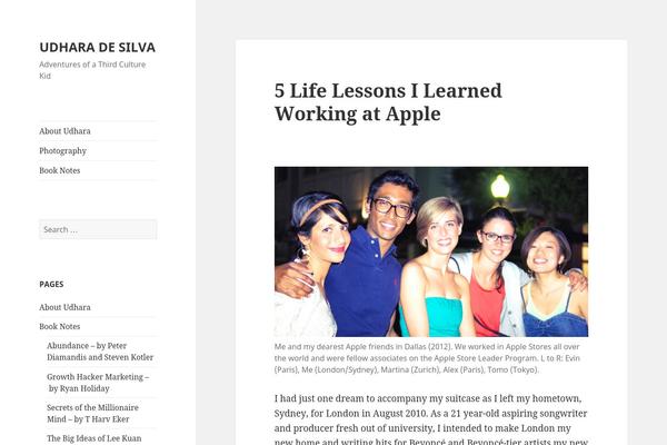 Twenty Twenty-Three theme site design template sample