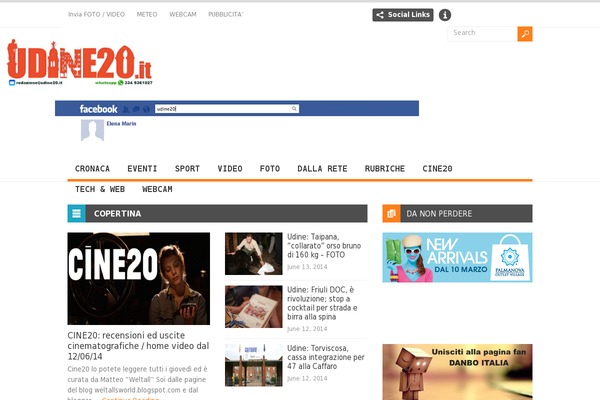 NewsCard theme site design template sample