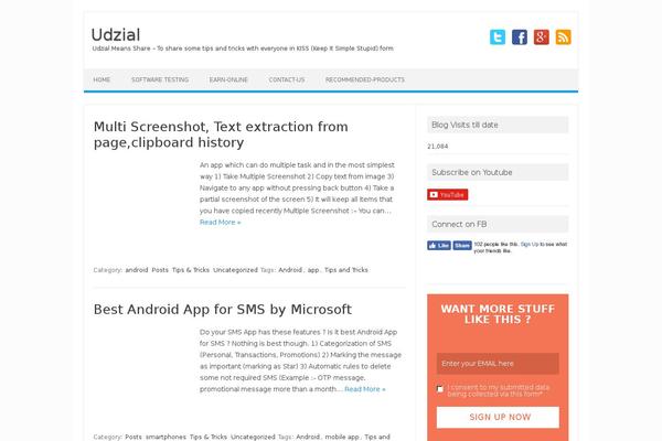 Site using Wp-reading-progress plugin