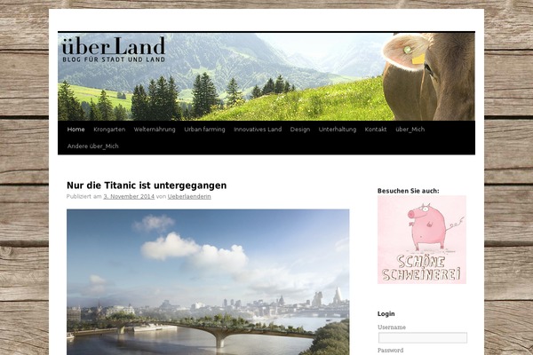 Radiate theme site design template sample