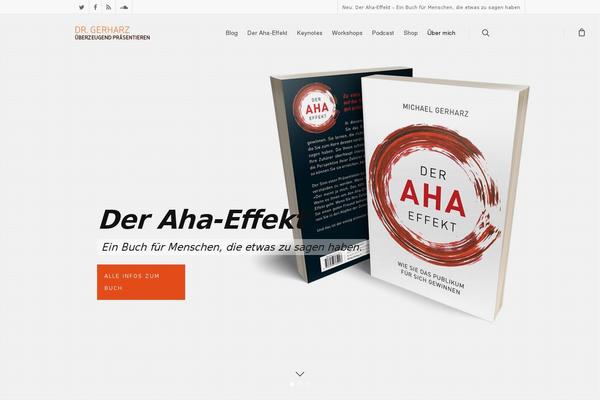 Salient Child theme site design template sample