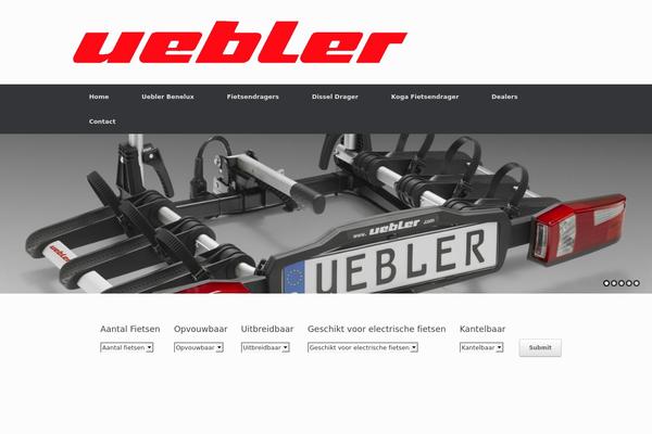 Vantage theme site design template sample