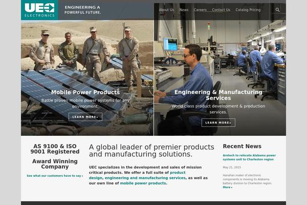 uec-electronics.com site used Uec