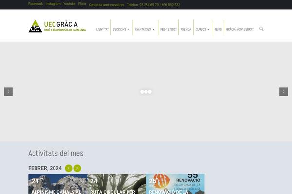 Site using EventON plugin
