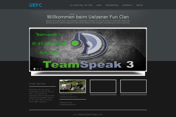 Simplify theme site design template sample